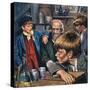 Oliver Twist-English School-Stretched Canvas