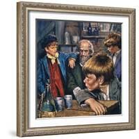 Oliver Twist-English School-Framed Giclee Print