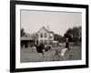 Oliver W., the Famous Trotting Ostrich at Florida Ostrich Farm, Jacksonville-null-Framed Photo