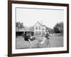 Oliver W., the Famous Trotting Ostrich, Florida Ostrich Farm, Jacksonville, Florida-null-Framed Photo