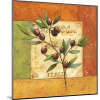 Olives du Midi II-Delphine Corbin-Mounted Art Print