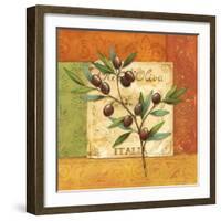 Olives du Midi II-Delphine Corbin-Framed Art Print