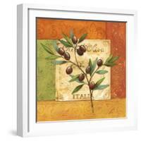 Olives du Midi II-Delphine Corbin-Framed Art Print