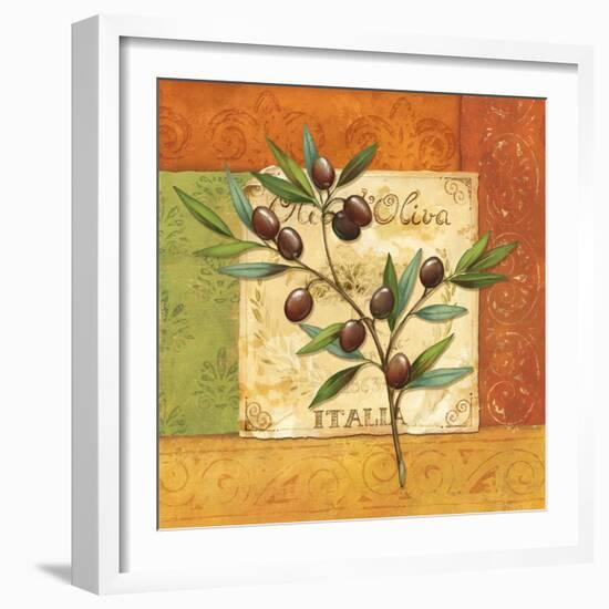 Olives du Midi II-Delphine Corbin-Framed Art Print