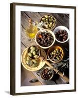 Olives in Bowls-Martina Urban-Framed Photographic Print