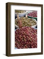 Olives in the Souk, Essaouira, Atlantic Coast, Morocco, North Africa, Africa-Stuart Black-Framed Photographic Print