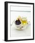 Olives, Olive Oil and White Bread-null-Framed Photographic Print