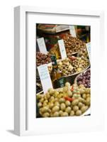 Olives Stall, Shuk Hacarmel (Carmel Market), Tel Aviv, Israel, Middle East-Yadid Levy-Framed Photographic Print