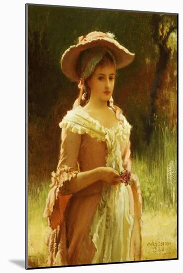 Olivia, 1880-Marcus Stone-Mounted Giclee Print