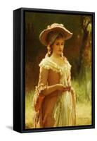 Olivia, 1880-Marcus Stone-Framed Stretched Canvas