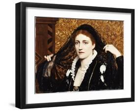 Olivia, 1887-Edmund Blair Leighton-Framed Giclee Print