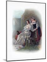 Olivia and Maria, 1891-Daniel Maclise-Mounted Giclee Print