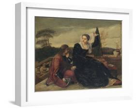Olivia and Viola-James Clarke Hook-Framed Giclee Print