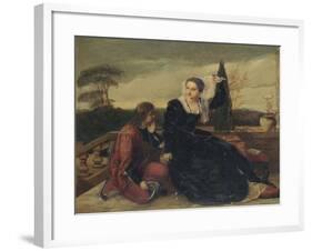 Olivia and Viola-James Clarke Hook-Framed Giclee Print