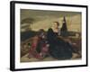 Olivia and Viola-James Clarke Hook-Framed Giclee Print