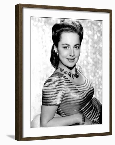 Olivia De Havilland, Warner Brothers, 1940-null-Framed Photo