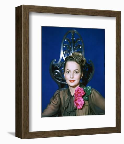 Olivia De Havilland-null-Framed Photo