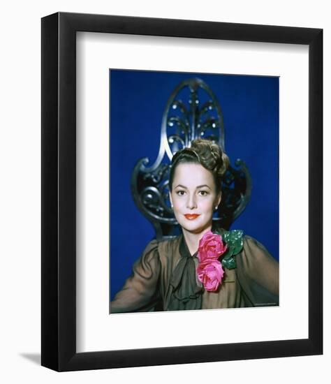 Olivia De Havilland-null-Framed Photo