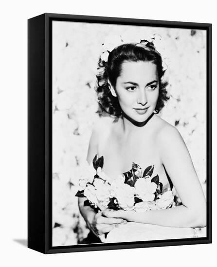 Olivia de Havilland-null-Framed Stretched Canvas
