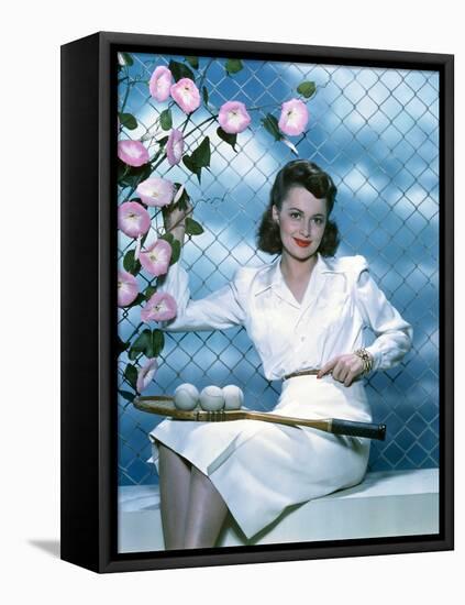 Olivia De Havilland-null-Framed Stretched Canvas