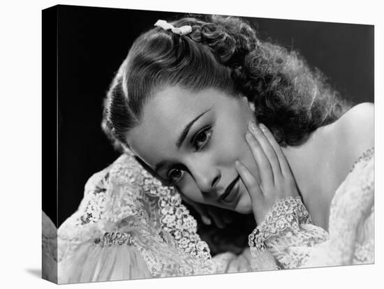 Olivia De Havilland-null-Stretched Canvas