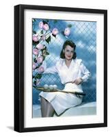 Olivia De Havilland-null-Framed Photographic Print