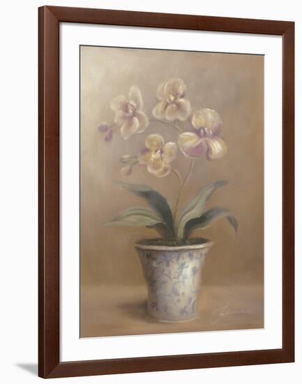 Olivia's Flowers I-Cheovan-Framed Art Print