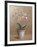 Olivia's Flowers I-Cheovan-Framed Art Print