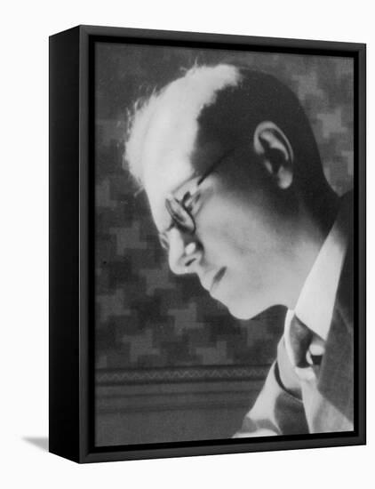 Olivier Messiaen French Musician-Andreossy-Framed Stretched Canvas