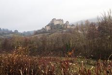 Castle of Berze-Le-Chatel on the Way to Cluny, Burgundy, France, Europe-Oliviero-Photographic Print