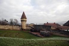 Defensive Walls and Tower, Cluny, Burgundy, France, Europe-Oliviero-Photographic Print