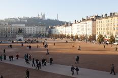 Place Bellecour, Lyon, Rhone-Alpes, France, Europe-Oliviero-Photographic Print