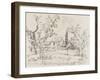 Oliviers à Eygalières (Bouches-du-Rhône)-null-Framed Giclee Print