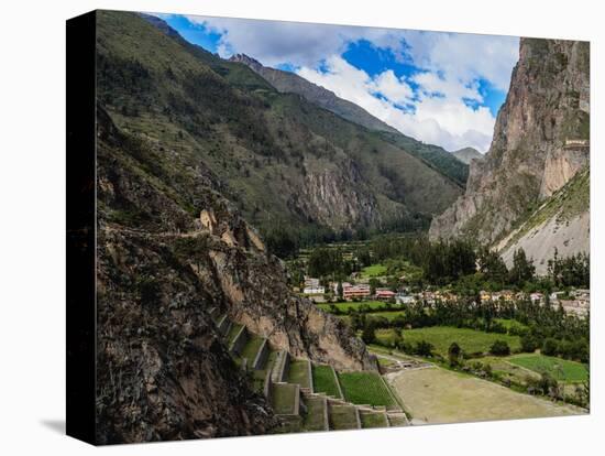 Ollantaytambo Ruins, Sacred Valley, Cusco Region, Peru, South America-Karol Kozlowski-Stretched Canvas