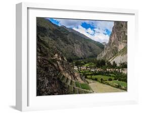 Ollantaytambo Ruins, Sacred Valley, Cusco Region, Peru, South America-Karol Kozlowski-Framed Photographic Print