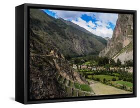 Ollantaytambo Ruins, Sacred Valley, Cusco Region, Peru, South America-Karol Kozlowski-Framed Stretched Canvas