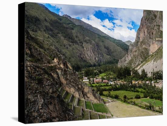 Ollantaytambo Ruins, Sacred Valley, Cusco Region, Peru, South America-Karol Kozlowski-Stretched Canvas