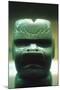 Olmec Carved Jade Head, Pre-Columbian, Central America, 1150-800 Bc-null-Mounted Photographic Print