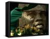 Olmec, Colossal Head, San Lorenzo, Xalapa Museum, Veracruz, Mexico-Kenneth Garrett-Framed Stretched Canvas