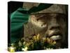 Olmec, Colossal Head, San Lorenzo, Xalapa Museum, Veracruz, Mexico-Kenneth Garrett-Stretched Canvas