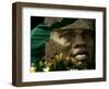 Olmec, Colossal Head, San Lorenzo, Xalapa Museum, Veracruz, Mexico-Kenneth Garrett-Framed Photographic Print