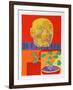 Olmec Mask-John Grillo-Framed Limited Edition