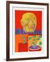 Olmec Mask-John Grillo-Framed Limited Edition