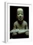 Olmec; Mexico; Las Limas Figurine; Jalapa Museum; Xalapa Museum; Ancient Cultures; Am…, 1993 (Photo-Kenneth Garrett-Framed Giclee Print