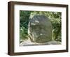 Olmec Stone Head at Parque-Museo La Venta, Villahermosa, Tabasco, Mexico, North America-Richard Nebesky-Framed Photographic Print