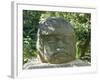 Olmec Stone Head at Parque-Museo La Venta, Villahermosa, Tabasco, Mexico, North America-Richard Nebesky-Framed Photographic Print