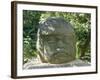 Olmec Stone Head at Parque-Museo La Venta, Villahermosa, Tabasco, Mexico, North America-Richard Nebesky-Framed Photographic Print