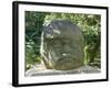 Olmec Stone Head at Parque-Museo La Venta, Villahermosa, Tabasco, Mexico, North America-Richard Nebesky-Framed Photographic Print