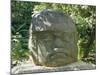 Olmec Stone Head at Parque-Museo La Venta, Villahermosa, Tabasco, Mexico, North America-Richard Nebesky-Mounted Photographic Print