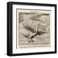 Olor the Swan-Gaius Julius Hyginus-Framed Art Print